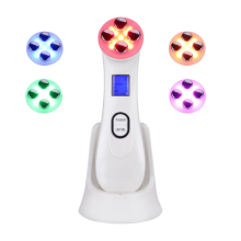 Led Radio Frequency Facial Massager Skin Care Face Lifting RF EMS Beauty Device